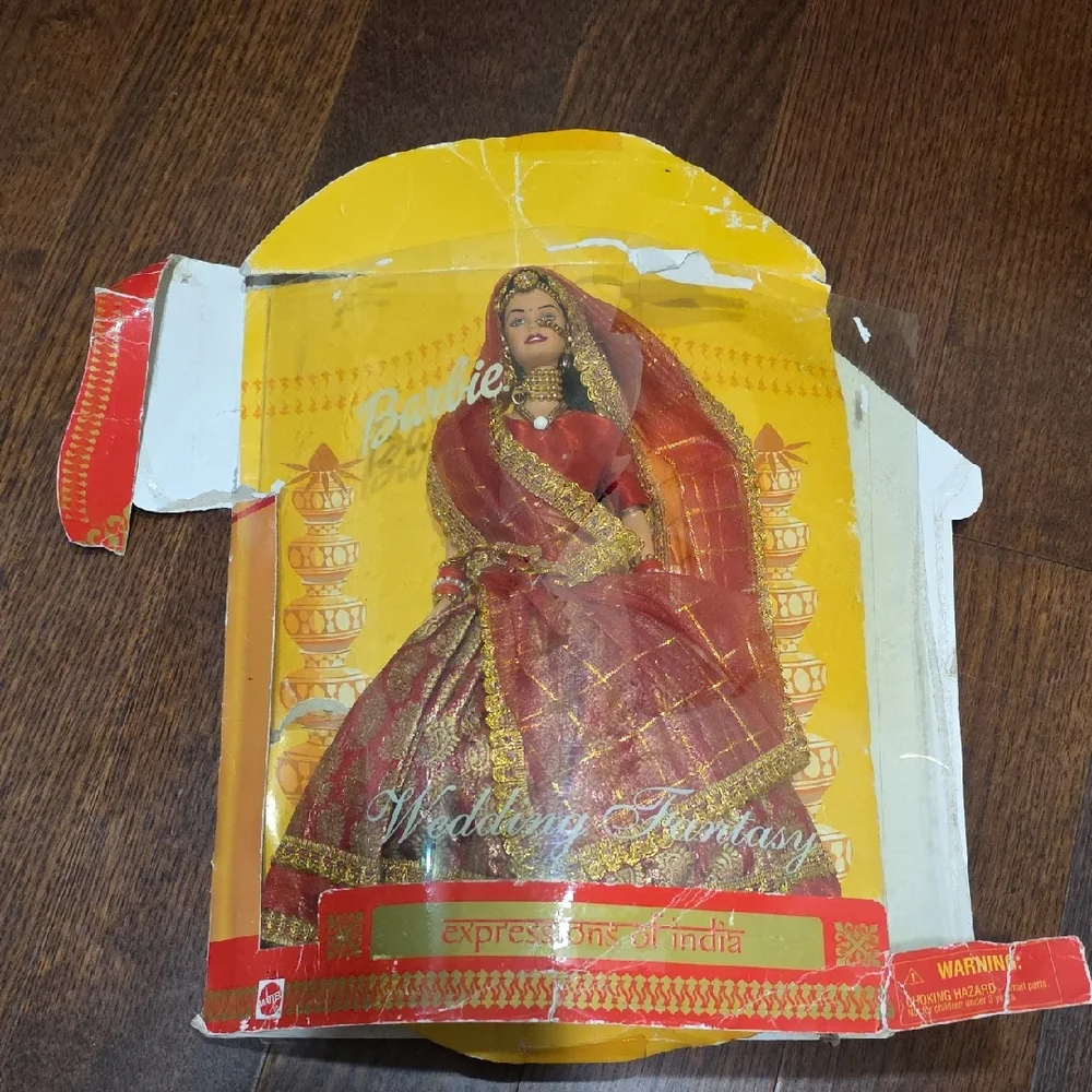Barbie Expressions of India Doll in Red and Gold - Picture 1 of 9